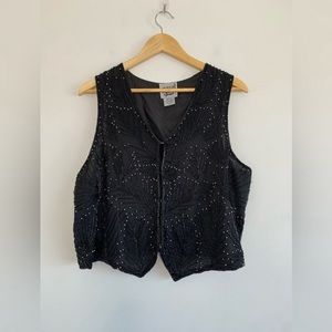 Sweet sue embellished vest
